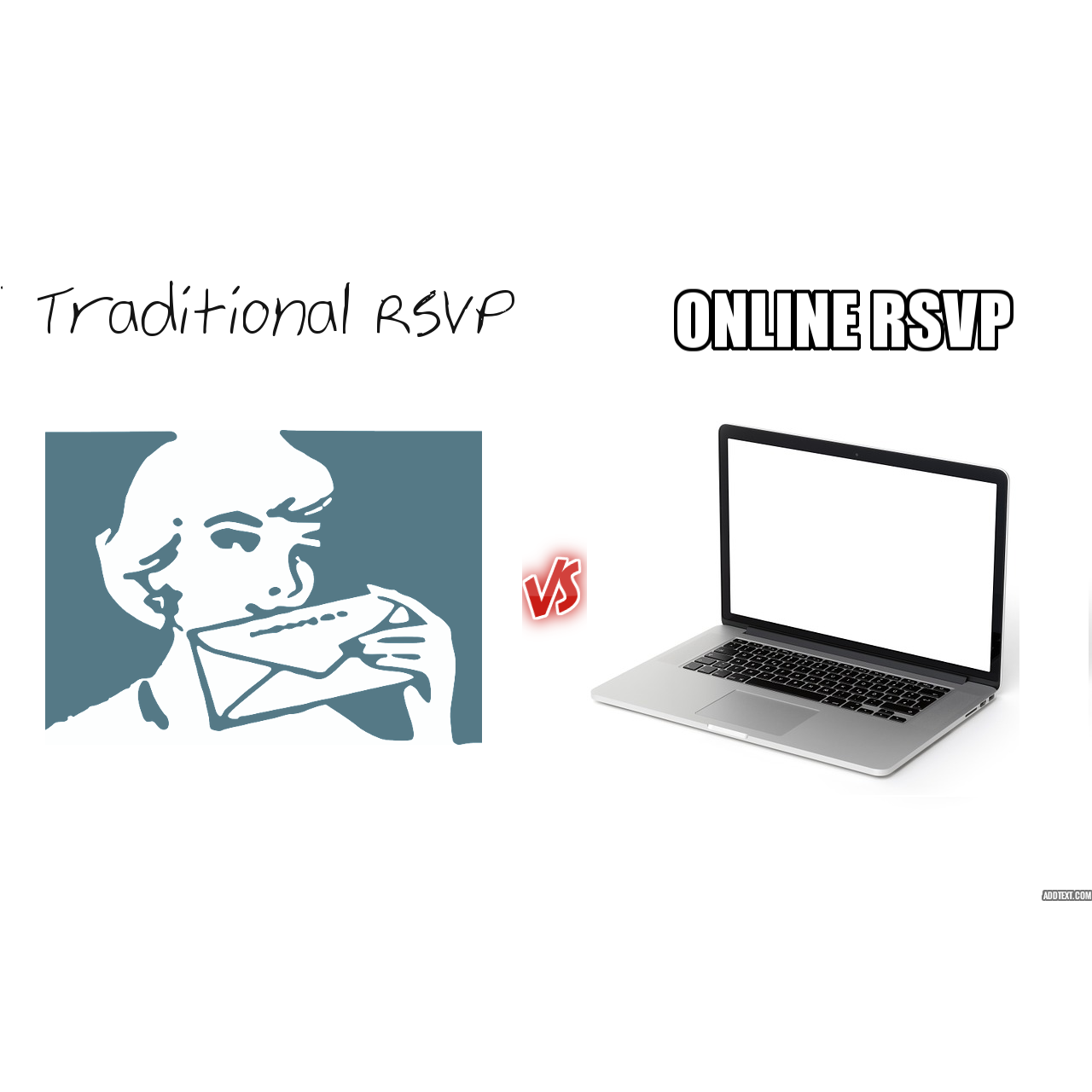 Online RSVP vs Mail RSVP Cards